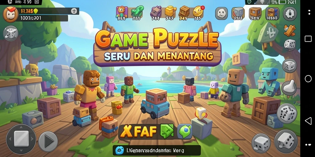 Tampilan gameplay AFAF yang menantang dan mengasyikkan.