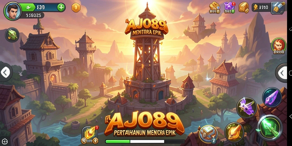 Tampilan gameplay AJO89 yang mendebarkan dan strategis.