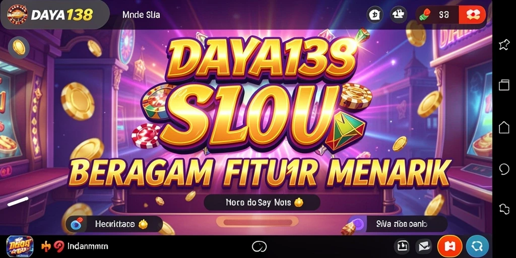 Screenshot menunjukkan pengalaman bermain slot yang mendebarkan di DAYA138.