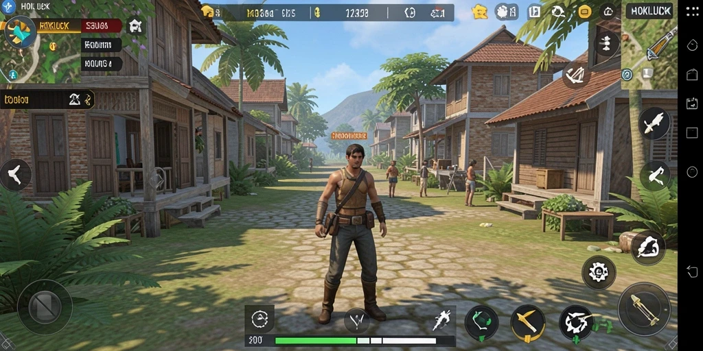 Screenshot HOKILUCK menampilkan gameplay simulasi yang mendalam.