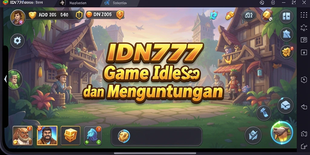 Tampilan gameplay IDN777 yang menarik dan interaktif dalam genre Idle.