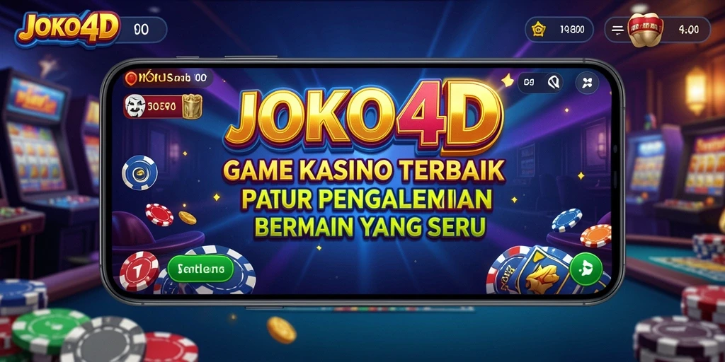 Tampilan gameplay menarik dari JOKO4D dengan berbagai permainan Kasino.