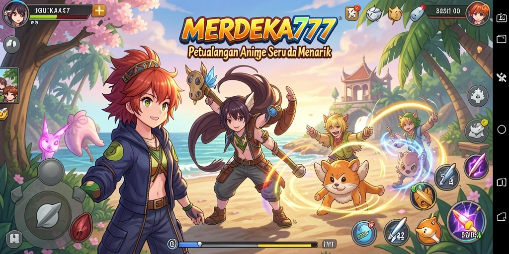 Gameplay seru dengan karakter Anime yang menarik.
