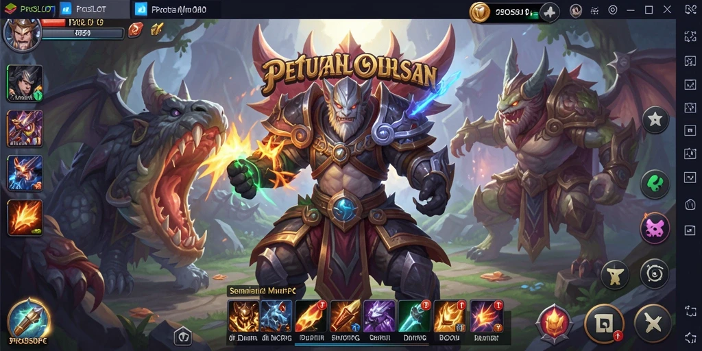 Gameplay menarik di dunia fantasi MMORPG PROSLOT.