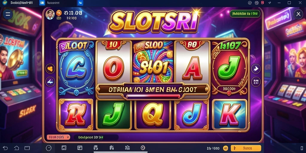 Screenshot utama SLOTSRI menampilkan fitur manajemen slot yang canggih.
