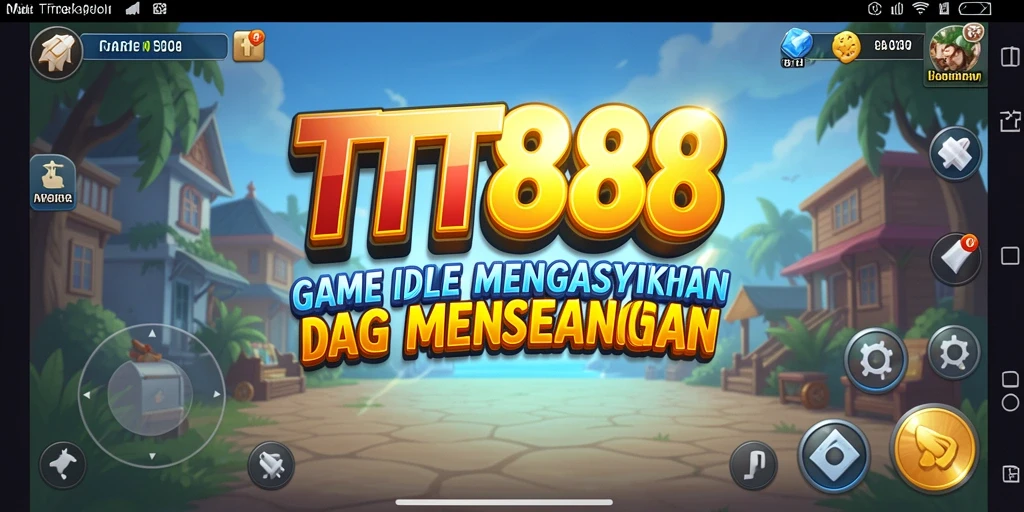 Tampilan gameplay Idle yang menarik dan mengasyikkan dari TTT888.