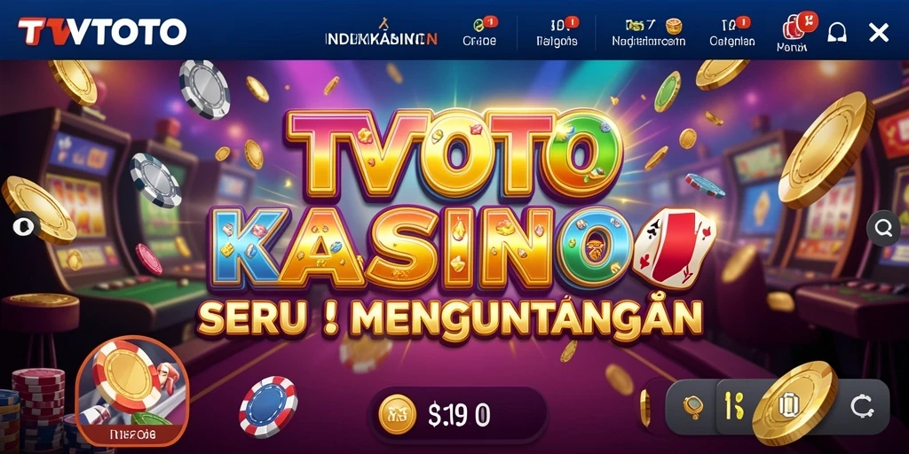 Gameplay menarik TVTOTO dengan pengalaman kasino yang realistis.
