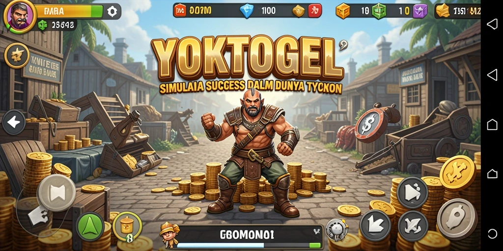 Tampilan gameplay YOKTOGEL yang menarik dan interaktif.